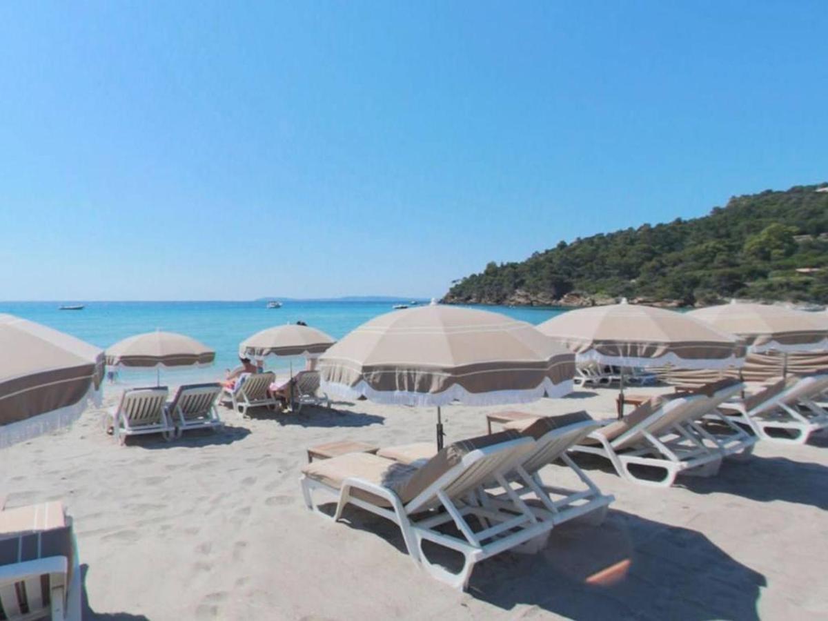 Studio Sur Plage Cavaliere Avec Terrasse, 1Er Etage, 2 Couchages - Fr-1-251-80 Le Lavandou Kültér fotó